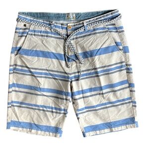 Scotch & Soda Striped Shorts with Belt